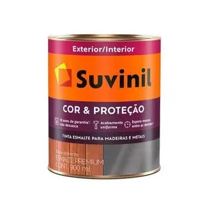 Tinta Esmalte Brilho Preto 0.9L Suvinil