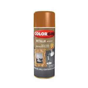 Tinta Spray Metallik Cobre 350ML Colorgin
