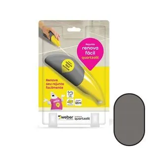 Rejunte Renova Fácil Preto Grafite 120ML Quartzolit