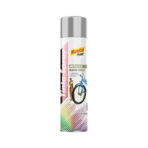 Tinta Spray Metálica Mundial Prime Cromado 400ML