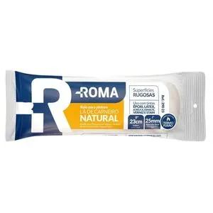 Rolo De Lã Natural 23 Cm 290-23 Roma