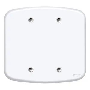 Placa 4X4" F00 Cega Blanc Fame