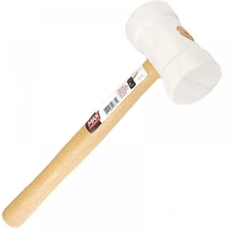 Martelo Borracha 60MM Branco Max