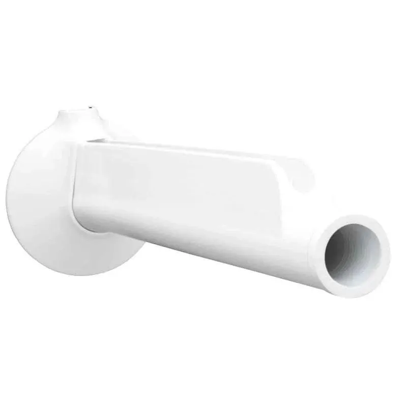 Braço para Chuveiro Cano Branco Fame