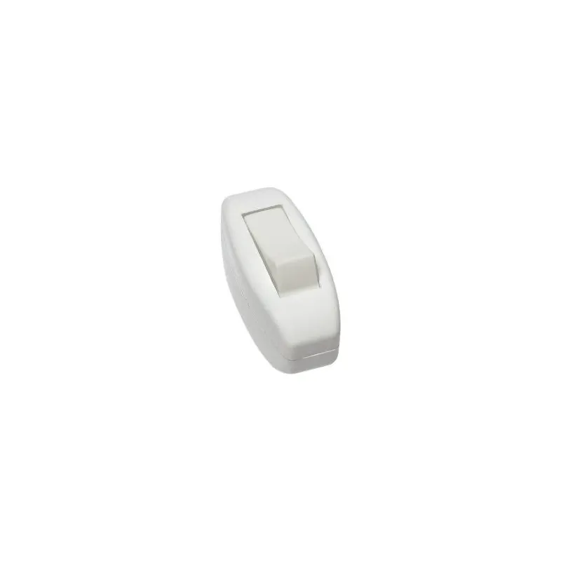 Interruptor Meio Cordao Branco Perlex