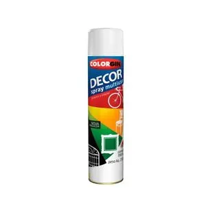 Tinta Spray Branco Brilhante Colorgin Decor