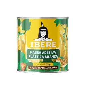 Adesivo Plástico Branco 400g Iberê