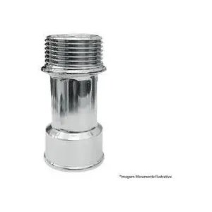 Extensao Para Torneira Cromada 1/2" Media Garden