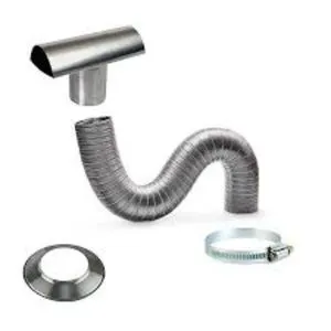 Kit Chaminé Aquecedor 100 X 1,5 M Power Flex