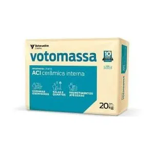 Argamassa Interna 20Kg Cinza Cimentcola Ac1 Votoran