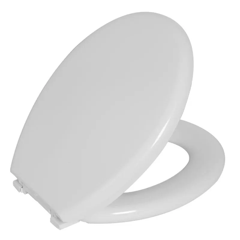Assento Sanitário Oval Almofadado Branco 1 Astra