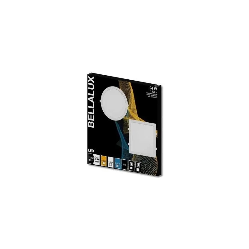 Luminaria Led 24W Embutir Redonda Branca Bivolt Bellalux