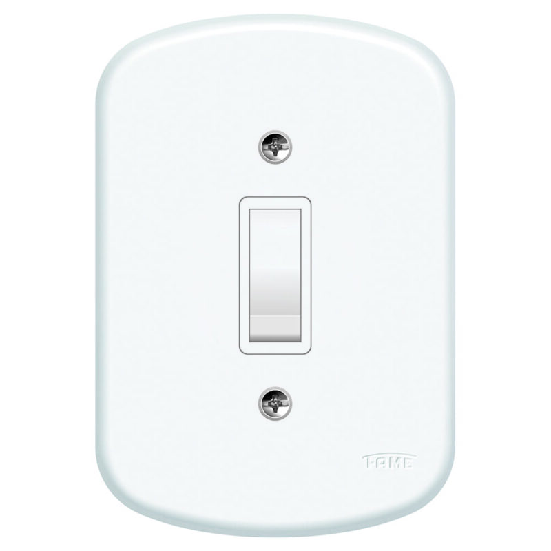 BLANC CONJUNTO 1 INTERRUPTOR PARALELO FAME
